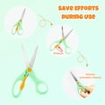thumbnail image 3 of AGCAN 12 Pack Blunt Tip Training Scissors, Plastic Safety Scissors, Anti-Pinch Design, Classroom Arts and Paper Craft Supplies, 3 of 8