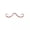 Rose Gold, variant on Funny Stainless Steel Moustache Shape Nose Ring Piercing Jewelry 16G Women Men-Silver-1.2*62mm