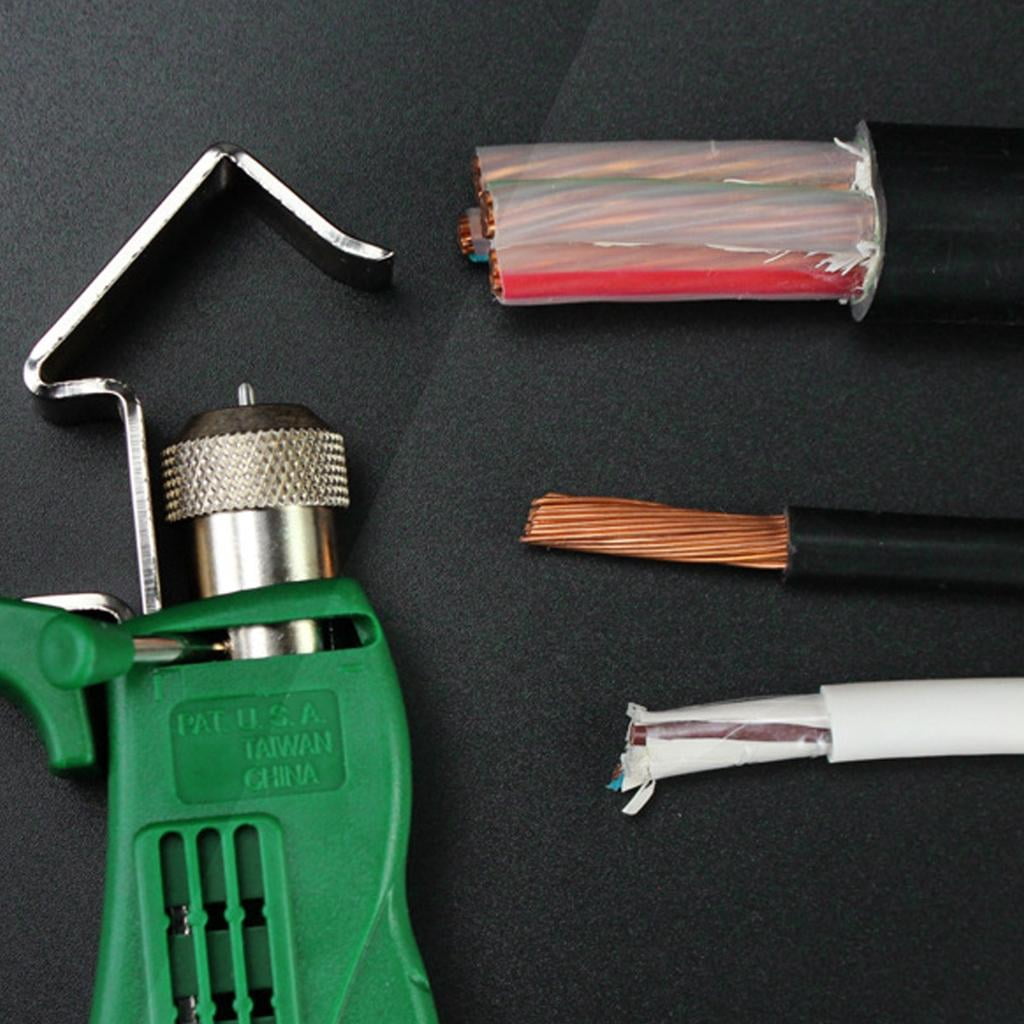 CEORPER Wire Stripper Adjustable Cable Stripper Rotating Peeling Pliers Wire Stripper Suitable for Cable Stripping Hand Tool