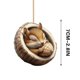 thumbnail image 3 of Wmhnj Juego de 3 adornos navideños para rbol de Navidad, decoraciones navideñas acrlicas con impresin plana 2D para decoracin festiva del hogar., 3 of 6