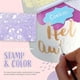 thumbnail image 4 of Fiudx Liquidación de ofertas flash Pastel con números y letras del alfabeto hecho a mano Pastel con forma única de fondant, 4 of 7