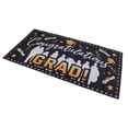 thumbnail image 3 of Pancarta de graduación de 71 x 38 pulgadas, tela de poliéster duradera, resistente a la decoloración, 4 ojales, fácil instalación, pancarta de felicitaciones para fiesta C, 3 of 14
