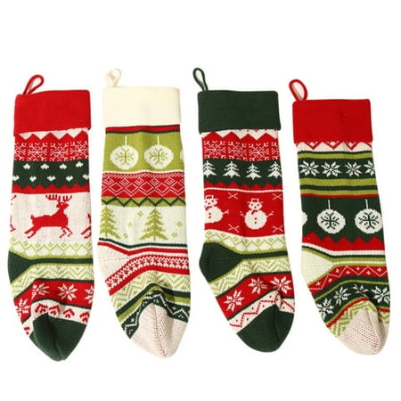 

Wool Knitting Decoration Christmas Stocking Christmas Ornament Fireplace Decoration Cartoon Gift Bag Kindergarten Gift Bubble Light Chandelier Christmas Collectible Ceramic Easter Eggs 6 Ft Garland