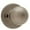 Antique Nickel, variant on Kwikset Polo Half Dummy Door Knob in Satin Nickel