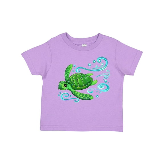 Inktastic Sea Turtle Swimming Boys or Girls Toddler T-Shirt