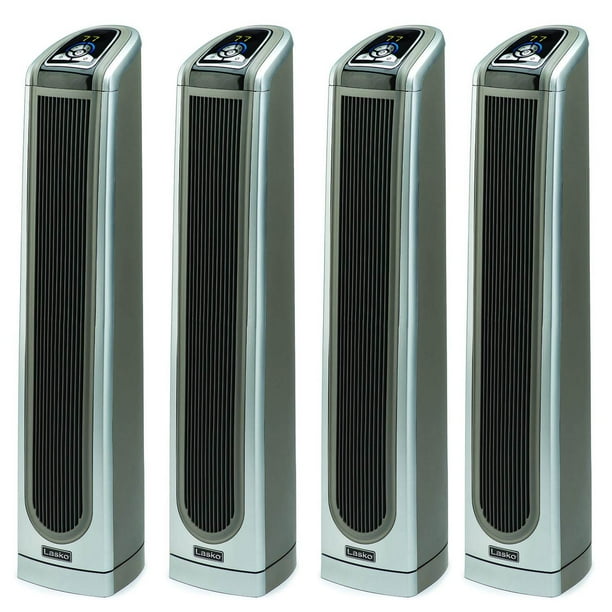 Lasko 34 Inch Electronic Oscillating Ceramic Tower Heater with Remote