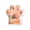 Khaki, variant on Tuscom Disposable Cat Paw Shaped Paper Plates 10 Pack Orange Party Supplies for Teens Birthday Cake Dessert Cute Animal Print Tableware for Cat Lover Themed Celebration