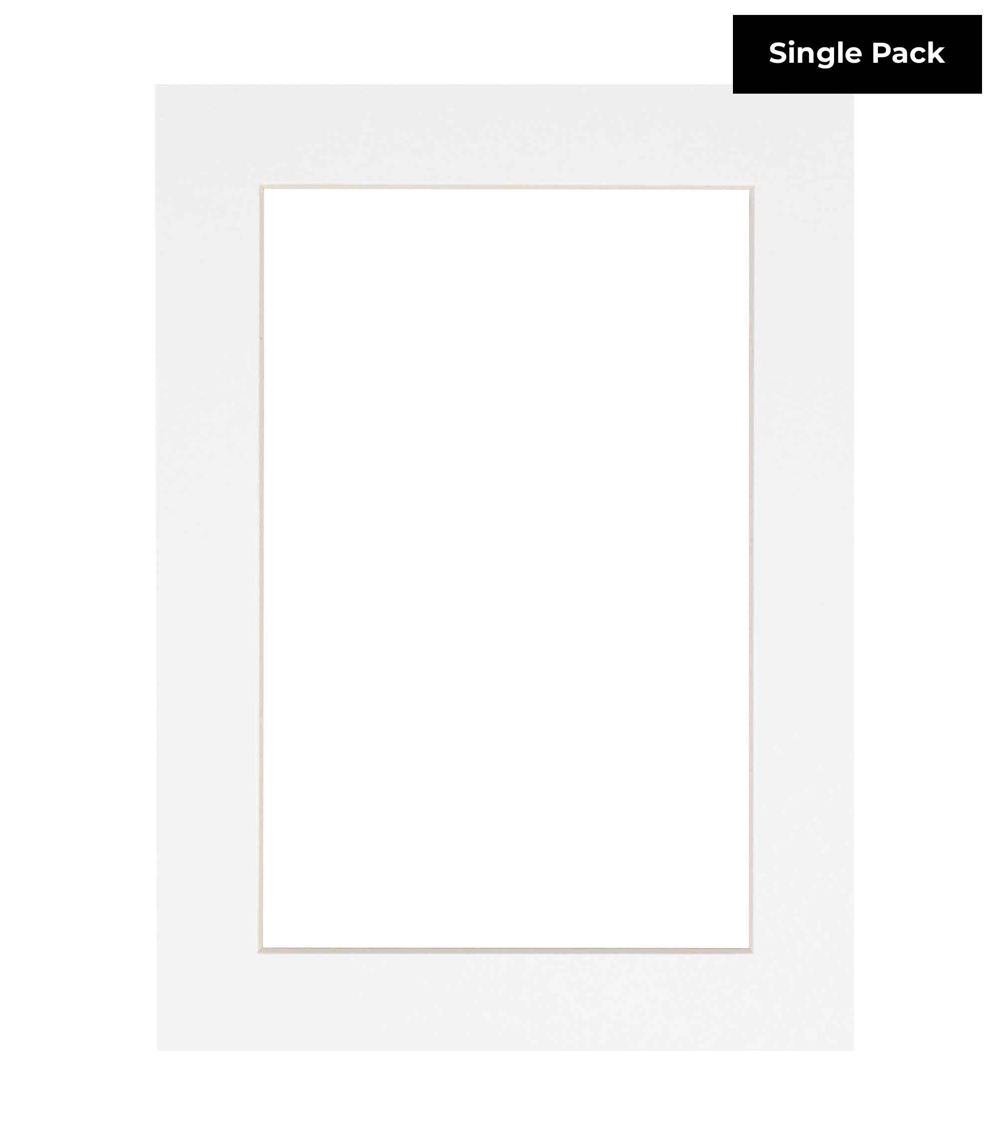 24x36 White Picture Mats Mattes Matting with White Core, for 20x30 ...