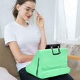 thumbnail image 3 of CPDD Tablet Stands Laptop Tablet Stand Holder Pad Support Lap Stand Book Holders for Phone, Pad, Books, Magazines Great Gift for Birthday Green#2, 3 of 8