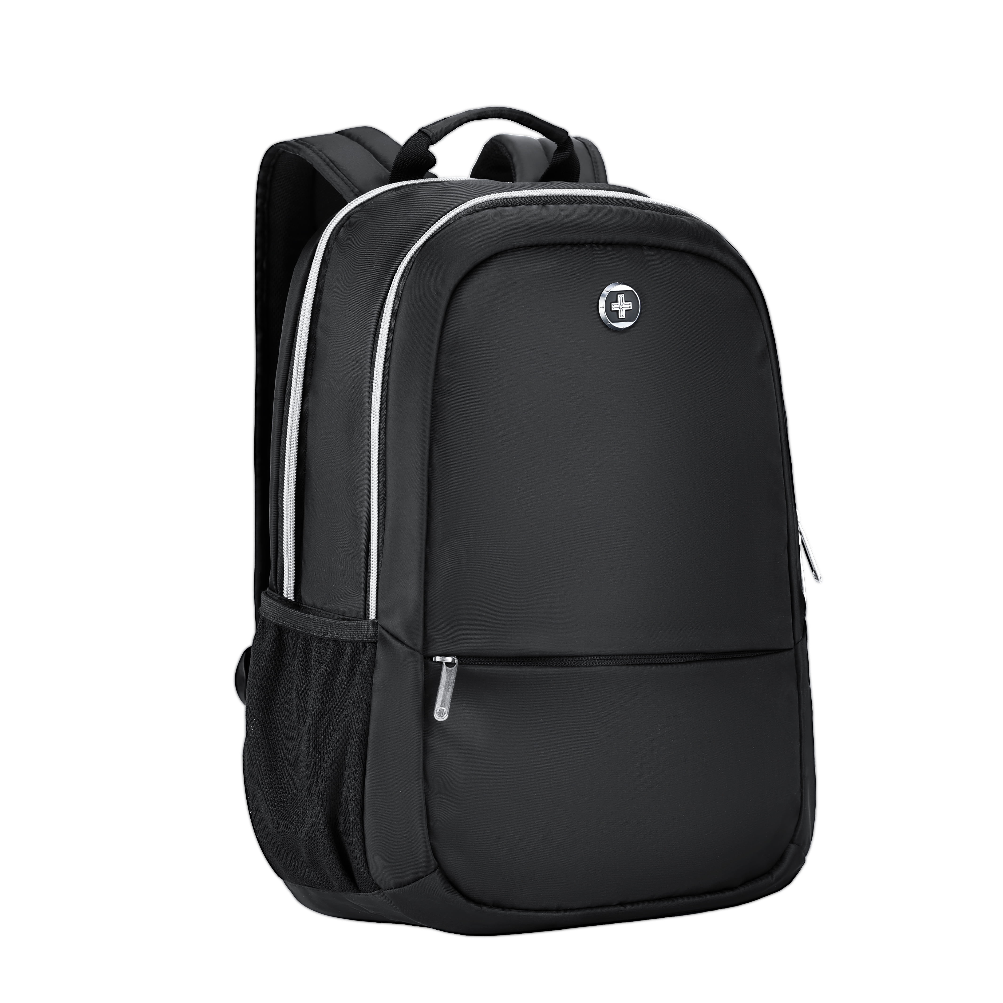 Swissdigital Remi Laptop Backpack w/ Smart USB Charge Port, Padded Laptop Pocket - Navy