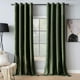 thumbnail image 1 of Juego de 2 cortinas MIULEE, terciopelo, verde oliva, 132 x 213 cm, 1 of 6