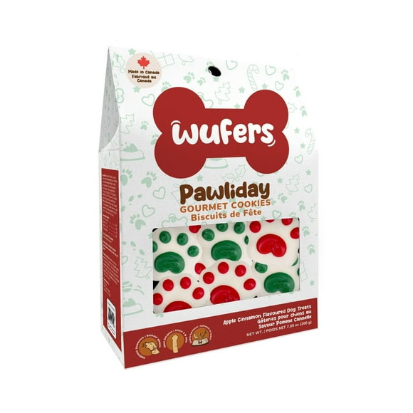 8 pack of Holiday paws