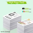 thumbnail image 7 of GREENCYCLE 64XL ink cartridges combo pack Replacement for  High Yield 64 XL Compatible with Tango Envy Photo 6232 7155 7855 7858 Printer(1 Black,1 Tri-Color), 7 of 7
