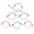 thumbnail image 2 of HONITANO 6Pcs U-Shaped Wiring Fork Circuit Wire in Assorted Colors for School Physics Experiments, 2 of 6