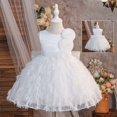 thumbnail image 6 of Rhuody Girls Dress Sleeveless Flower Girl Dress A Line Party Gown With Satin Bodice And Skirt For Dressy Events Charm Playsuit, 6 of 9