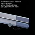 thumbnail image 6 of Glass Nail Shiner - Nano Glass Nail Files Crystal Nail Buffer Shine Polisher For Natural Fingernails Toenails, 6 of 10