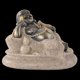 thumbnail image 2 of Escultura de piedra arenisca, figura de Buda Maitreya, creativa, resina, 2 of 2