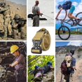 thumbnail image 4 of A universal belt for both men and women, 1.5 inches wide and 47.24 inches long, equipped with a quick-release metal buckle, suitable for work, hiking and camping., 4 of 6