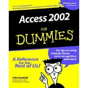 Access 2002 for Dummies