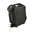 thumbnail image 3 of Contenedor de agua de 10 l con grifo portátil para lavado de platos de emergencia de supervivencia Negro, 3 of 8