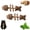 2pcs Silvervine, variant on Catnip and Silvervine Chew Toy, Fish Bone Cat Dental Chew for Teething, Interactive Play and Daily Enrichment