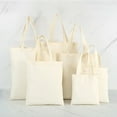 thumbnail image 4 of Large Capacity Canvas Shopping Bags DIY Painting Pattern Handbag Folding Eco-friendly Cotton Tote Bags, 4 of 10