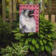 thumbnail image 2 of Carolines Treasures SS4488-FLAG-PARENT Keeshond Hearts Love and Valentines Day Portrait Flag  multicolor, 2 of 2