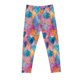 thumbnail image 4 of Odeerbi 3-8 Años Niñas Leggings Día de San Valentín Mallas Elásticas Pantalones de Verano Cintura Alta Panty Suave, 4 of 6