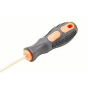 TMAXNon-Sparking 5/32 (4mm) Flat Screwdriver flat head, Beryllium Bronze Non Spark, 3 (75mm) Working Length, Spark Free Safety, non-magnetic