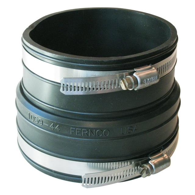 Acoplamiento flexible de PVC Fernco P1059-44 para 4 enchufes de plástico