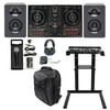 Hercules DJ CONTROL INPULSE 300 Controller+Mic+Headphones+Monitors+Bag+Stand