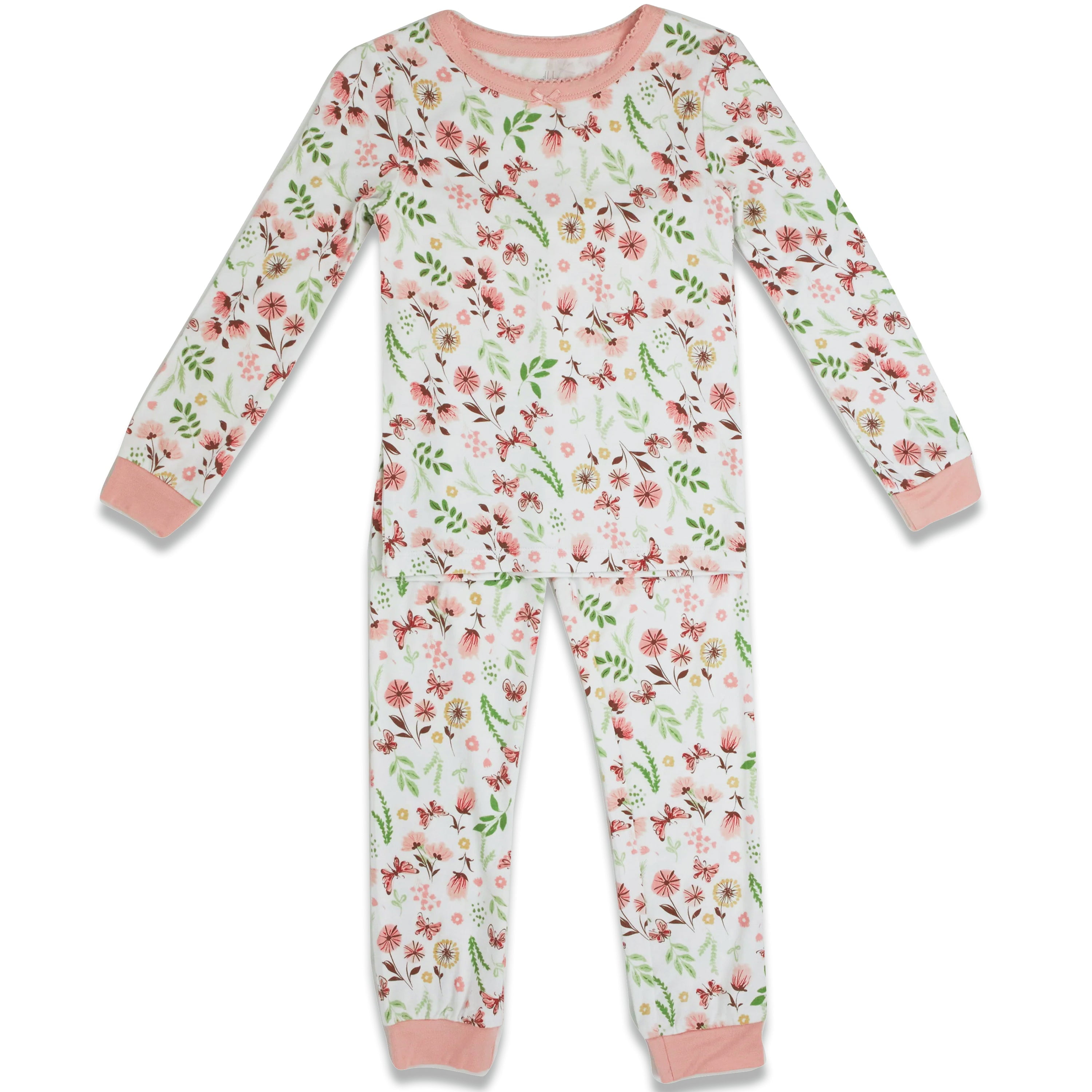 Milkberry Soft Bamboo Pajamas Toddler Pajama Set for Girls and Boys Sizes  2T-5T 