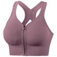 thumbnail image 3 of Women's Sports Bra With Front Closure After Surgery, Front Zipper, Convenient(l), 3 of 5