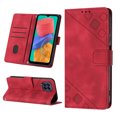 thumbnail image 1 of Compatible with Samsung Galaxy M33 5G Classic Embossed PU Leather Case with Card Holder Shockproof Cover, 1 of 5