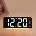 thumbnail image 5 of Innovation LED Large Character Digital Clock - Multifunctional Atmosphere Light & Date Display Alarm Clock GH8033, 5 of 6