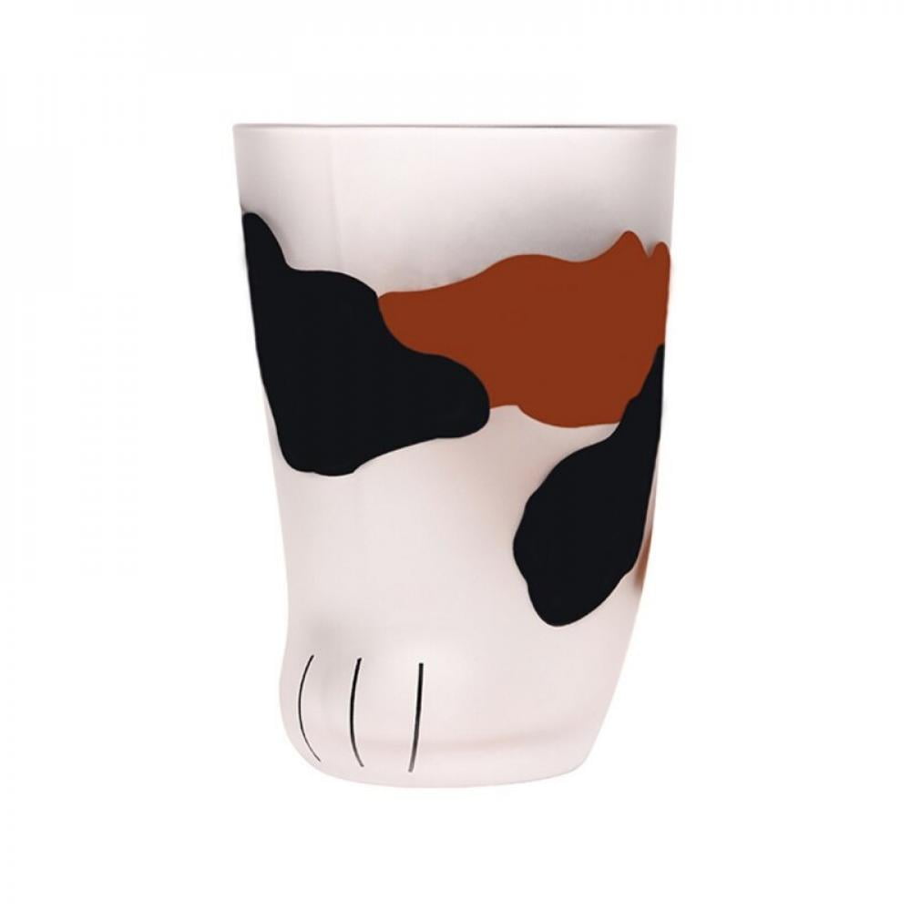 Breakfast Milk Porcelain Office Cute Cat Paw Glass Cup Coffee Mug Drink Gift 