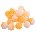 thumbnail image 1 of WEUVEB 20pcs Tennis Game Balls PVC Table Tennis Training Equipment Dual-color Design for Kids Training, 1 of 8