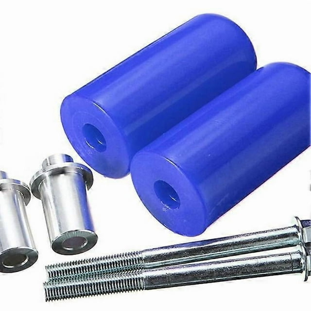 Motorcycle Frame Slider Falling Crash Protector Anti Dropping Engine Protection Crash bobbin 2PCS Blue