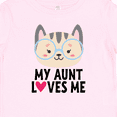 thumbnail image 4 of Inktastic My Aunt Loves Me Niece Cat Girls Baby T-Shirt, 4 of 5