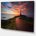thumbnail image 2 of Punta Nariga Lighthouse Spain - Seashore Photo Canvas Art Print, 2 of 3