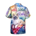 thumbnail image 2 of Watercolor Hello Winter Ragdoll Chill Christmas Welcome Hawaiian Shirt Breathable Summer Unisex Merch Cat Lover Kitten Owner Gifts Idea - 00016, 2 of 6