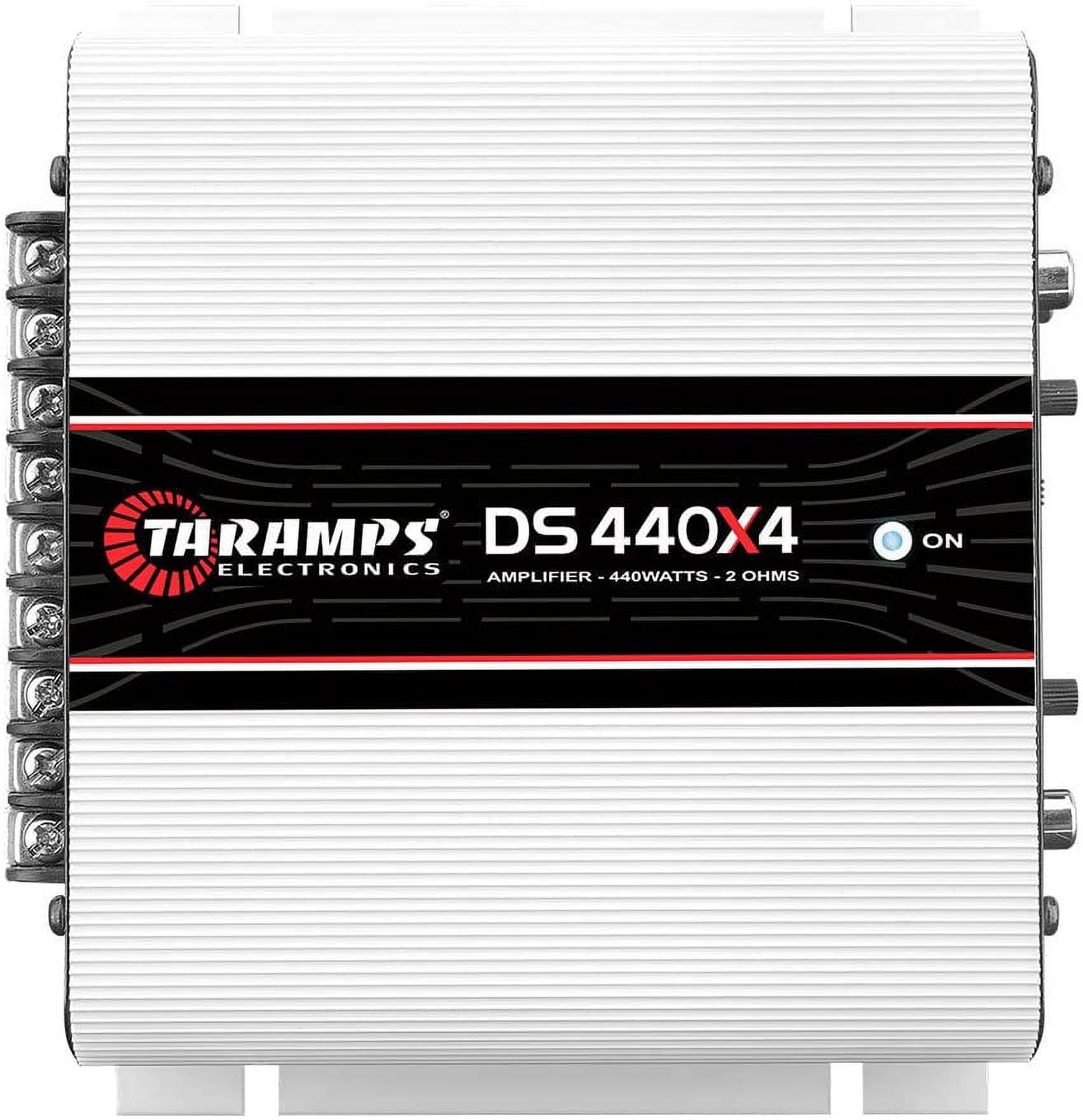 Taramps DS 440X4 Class D 440 Watt RMS and 2 Ohms Car Audio 4 Channel Amplifier