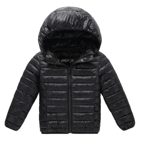 

Toddler Fleece Jacket Hooded Baby Boys Girls Autumn Winter Long Sleeve Thick Warm Outerwear 2-7T