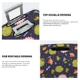 thumbnail image 3 of Hirioo Frog And Flowers for Elasticity Suitcase Cover (No luggage Included) Durable Luggage Protector Fits 18-32 Inch Luggage-Small, 3 of 7