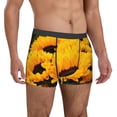 thumbnail image 4 of Salouo Flower Bush Sunflower Print Men's Boxer Briefs,Breathable Underwear Elastic Waistband Briefs for Men -Large, 4 of 8