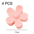 thumbnail image 2 of pinzas para el pelo de flores grandes, pinzas para garras con pétalos de margaritas grandes, pasadores florales mate, color mixto 2, 2 of 5