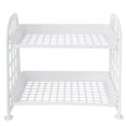 thumbnail image 1 of Countertop Organizer Detachable 2-Tier Makeup Stand Shelf Cosmetics Storage Rack, 1 of 10