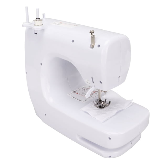 Machine à Coudre Portative pour la Maison, Machine de Raccommodage Multifonction avec Pédale pour Débutants, Enfants, Femmes