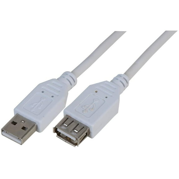 PRO SIGNAL - Lead, USB2.0 A Male to A Female, White 5m