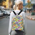 thumbnail image 7 of ALAZA Colorful Frogs Womens Travel Laptop Backpack Large Daypack Ladies Shoulder Bags S, 7 of 7